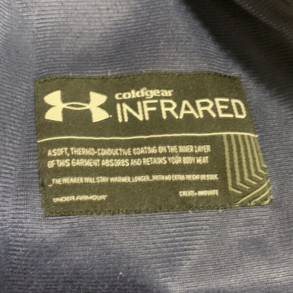 Under Armour Blue ColdGear Infrared Jacket - Picture 5 of 9